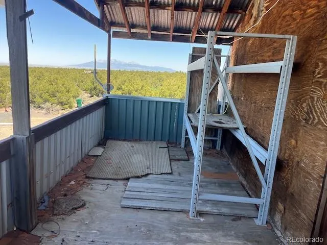 a view of storage and utility room