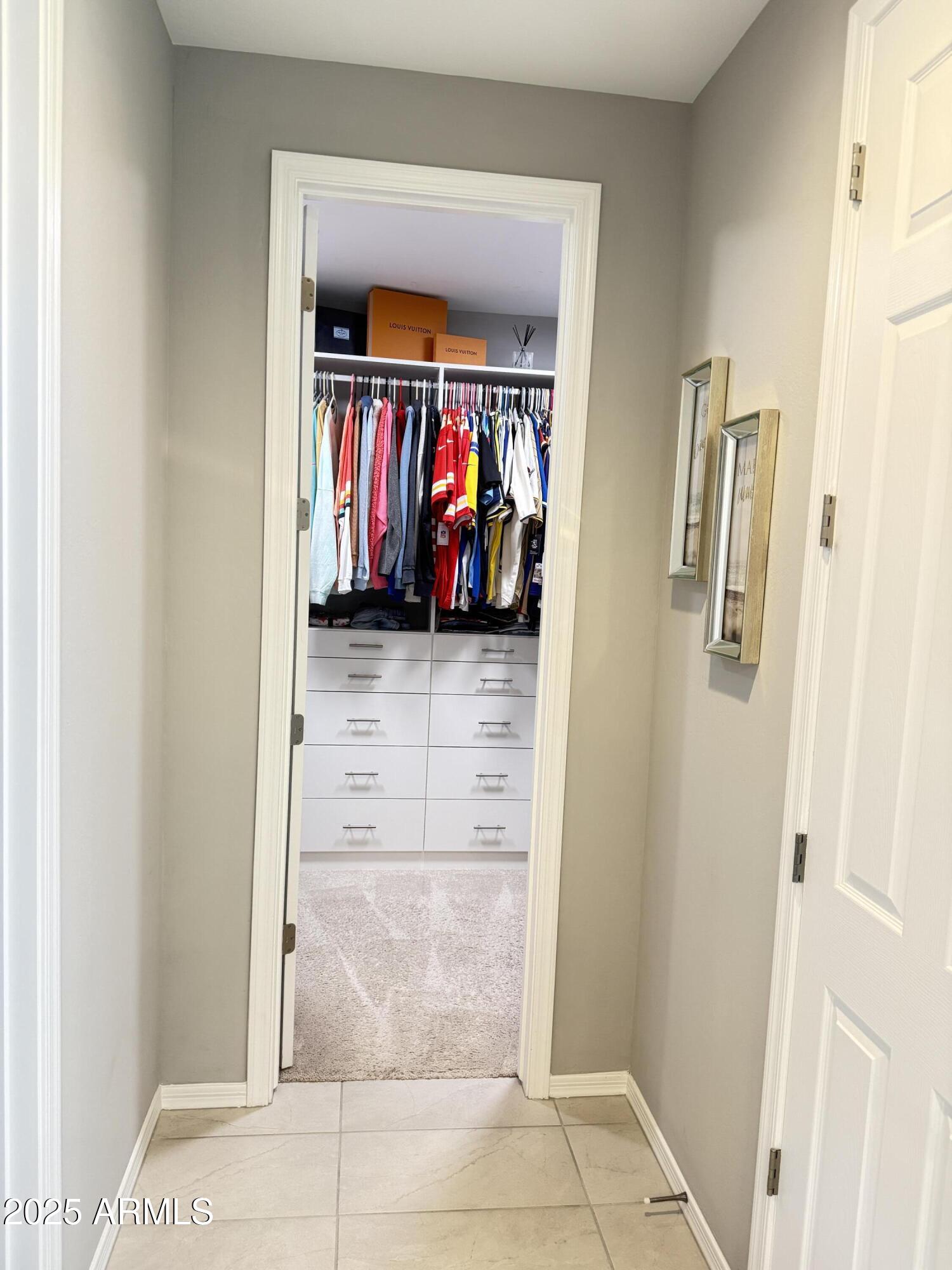 6980 West Redbird Road Peoria, AZ 85383 - Photo 19 of 31 a view of front door with hallway