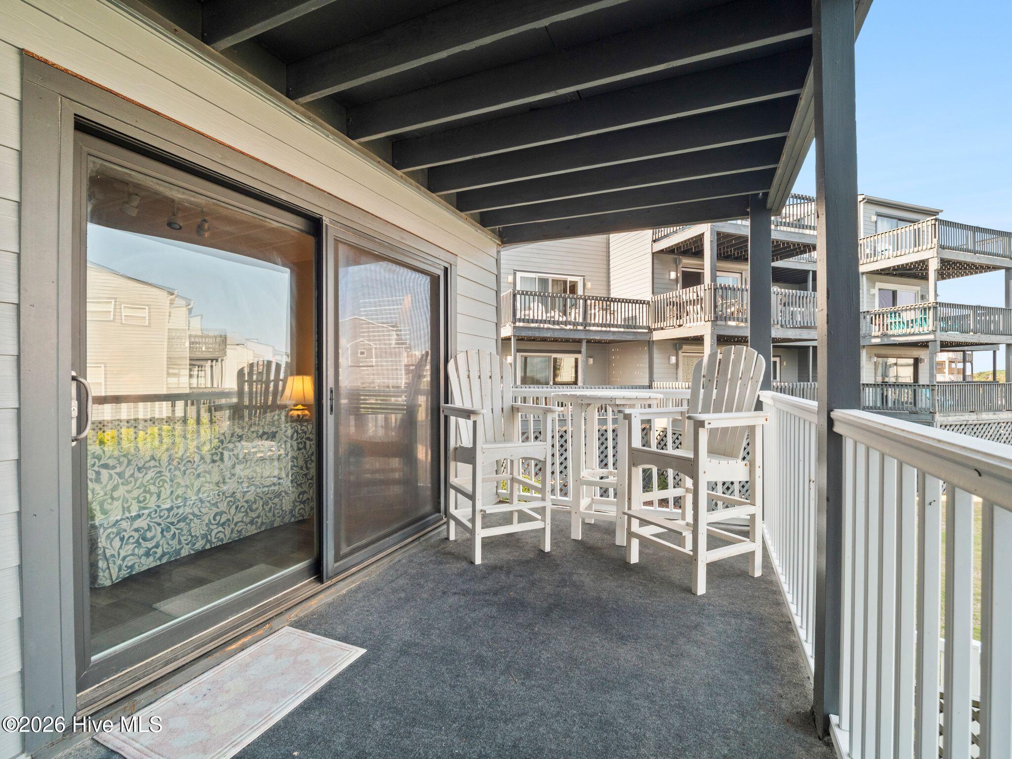 1896 New River Inlet Road, Unit 1119 North Topsail Beach, NC 28460 - Photo 8 of 39 Private Deck