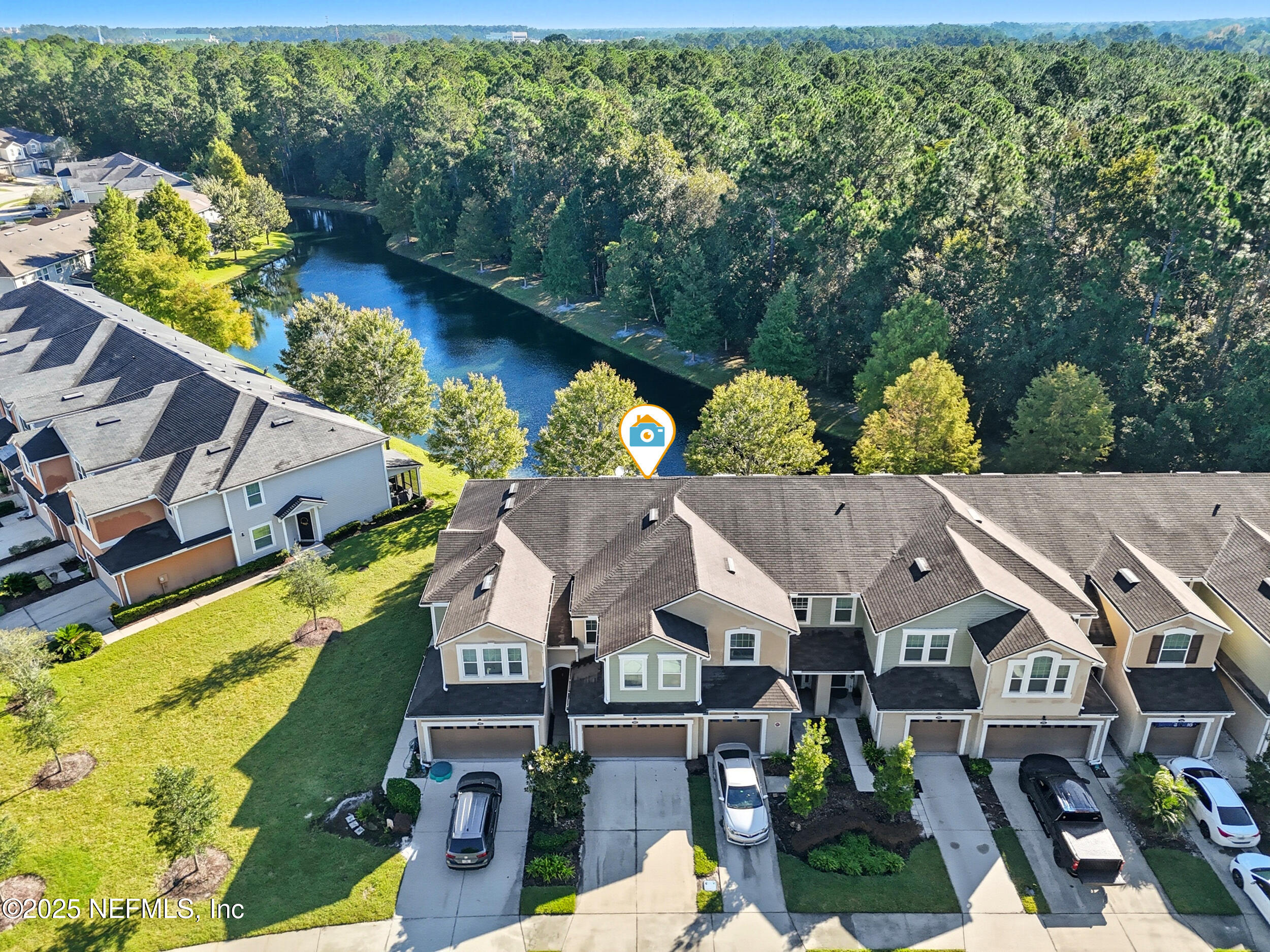 362 Paradas Place St. Augustine, FL 32092 - Photo 25 of 27 an aerial view of multiple houses with yard