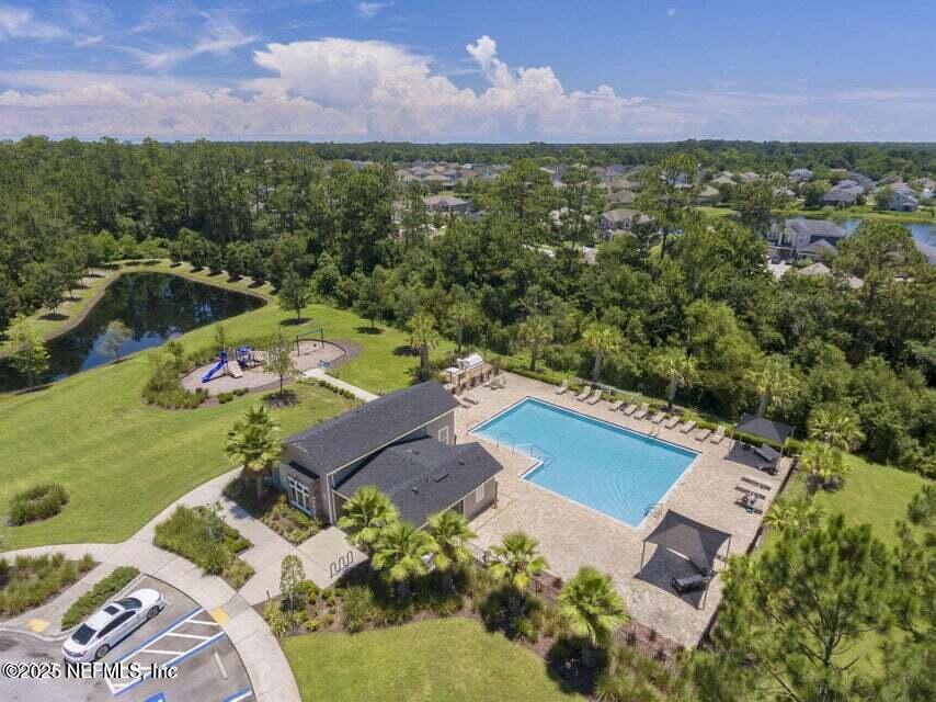 362 Paradas Place St. Augustine, FL 32092 - Photo 26 of 27 an aerial view of a house with a garden