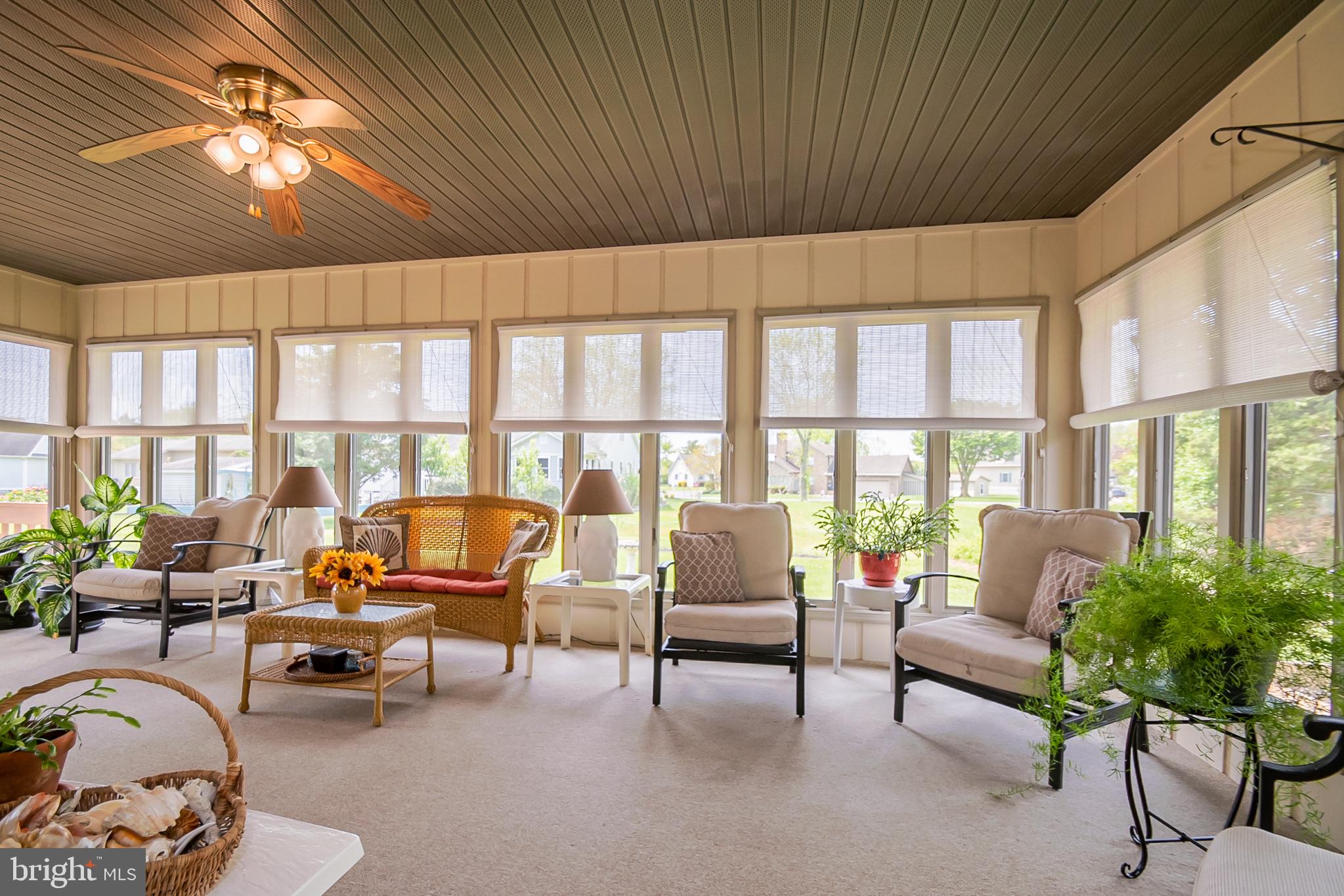 519 Harbor Road Ocean View, DE 19970 - Photo 44 of 47 Amazing sunroom to enjoy summer night