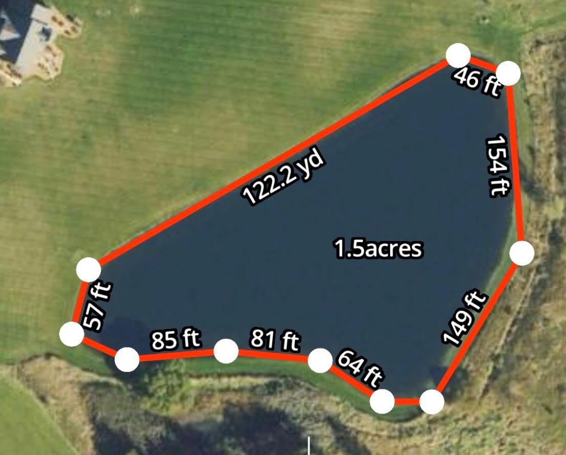 4374 108th Street Raymond, WI 53126 - Photo 29 of 29 Pond length