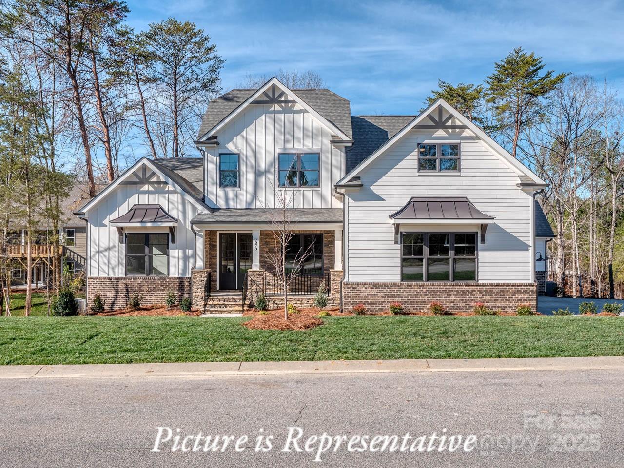 4238 Brushy Knoll York, SC 29745 - Photo 4 of 46 a front view of a house with a yard