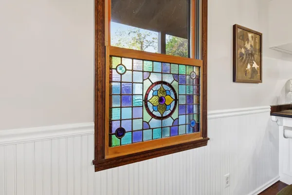 a view of a chairs in balcony
