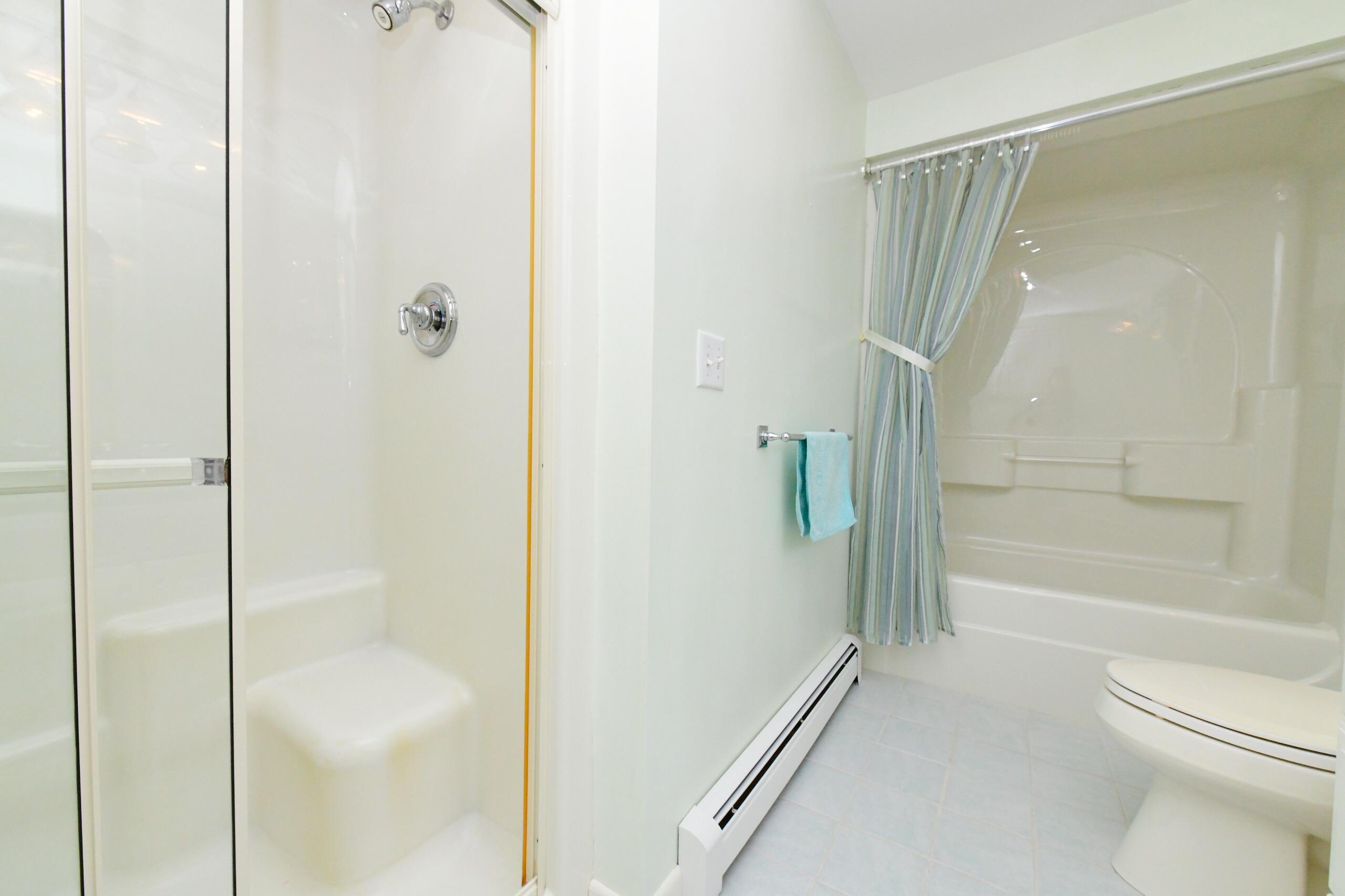 25 Andrew Road Sagamore Beach, MA 02562 - Photo 16 of 45 a bathroom with a shower and a toilet