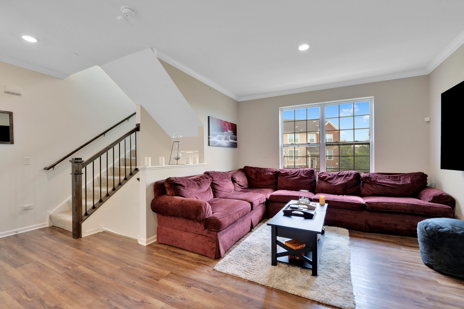 10332 Kerry Ridge Court Chicago Ridge, IL 60415 - Photo 11 of 19 a living room with furniture window and wooden floor