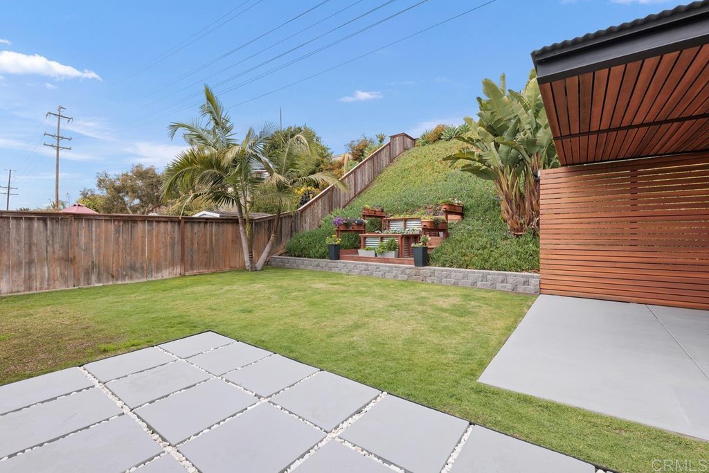 742 Snapdragon Street Encinitas, CA 92024 - Photo 16 of 22 a view of a backyard