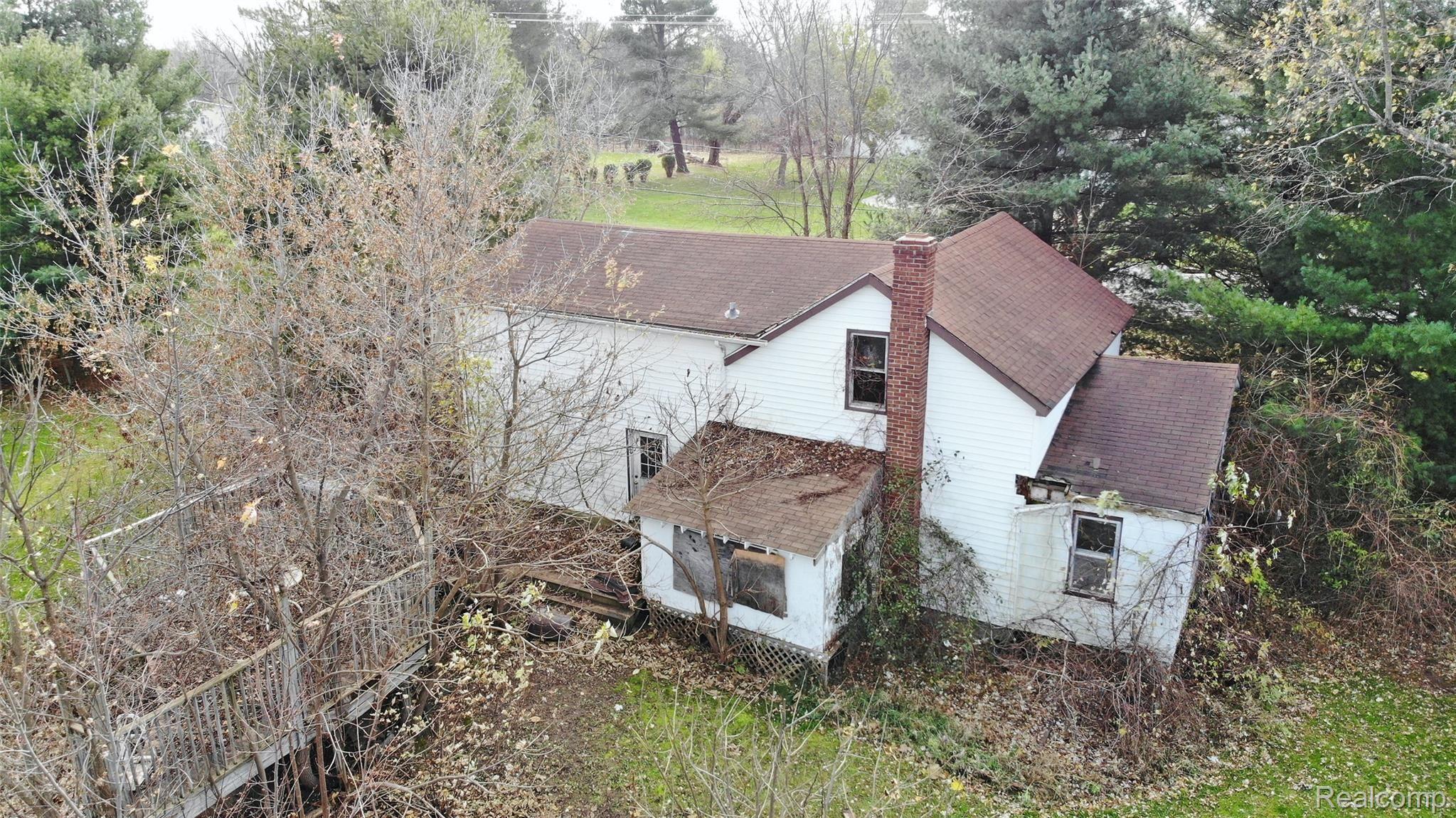 4451 East Mt Morris Road Mount Morris, MI 48458 - Photo 19 of 35 19) Aerial of Back of Home.jpg