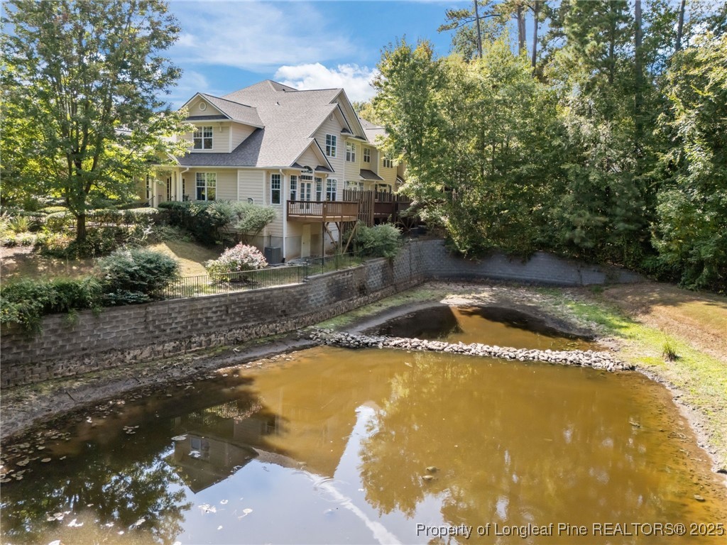 47 Abernathy Drive, Unit 13 Chapel Hill, NC 27517 - Photo 44 of 46 a view of a house with pool and sitting area