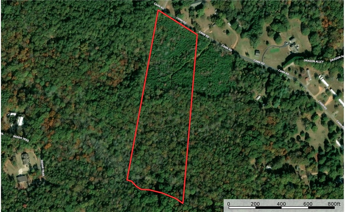 Tract B Cann Road Anderson, SC 29625 - Photo 10 of 11 Expansive acreage provides a secluded retreat for your dream property, bordering a quiet road.