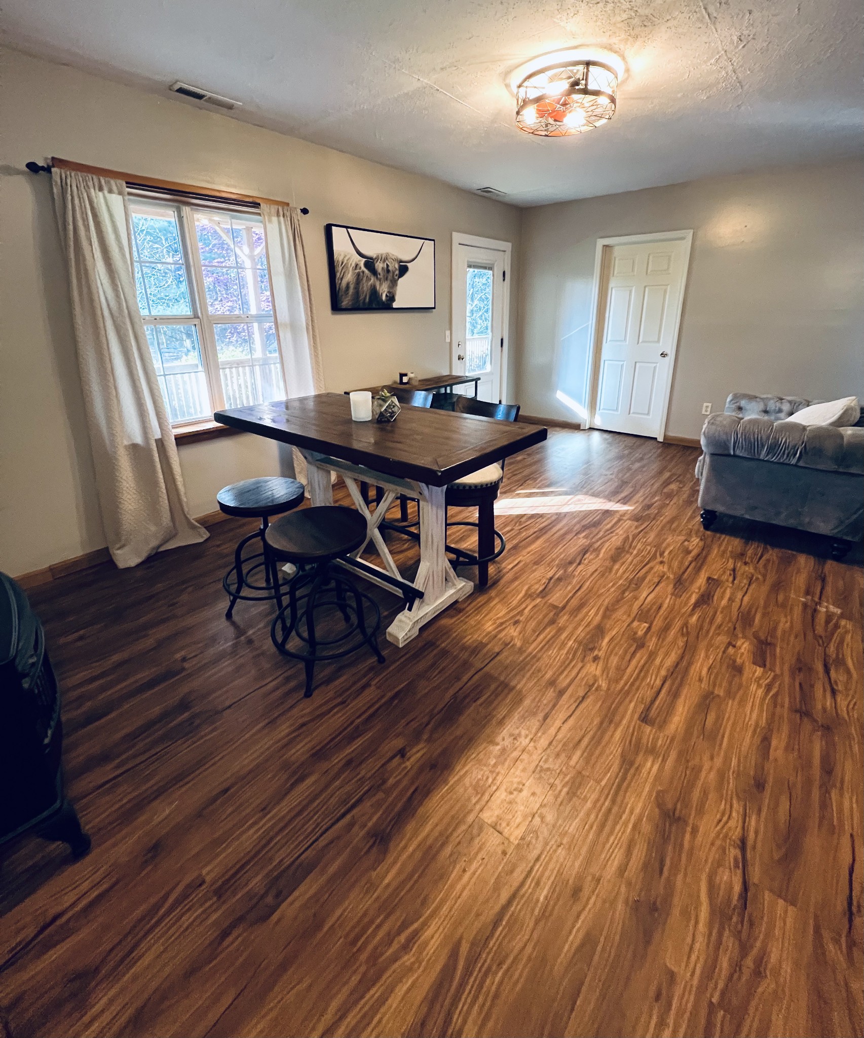 233 Taylor Lake Road Morrison, TN 37357 - Photo 34 of 51 a living room with furniture and a wooden floor