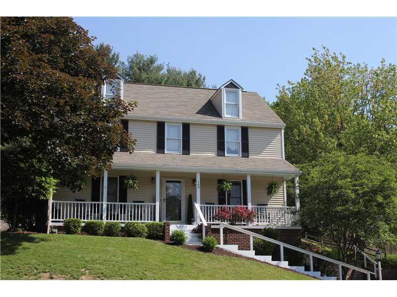 Exterior Front. Large front porch with new rails and spindles - 2013