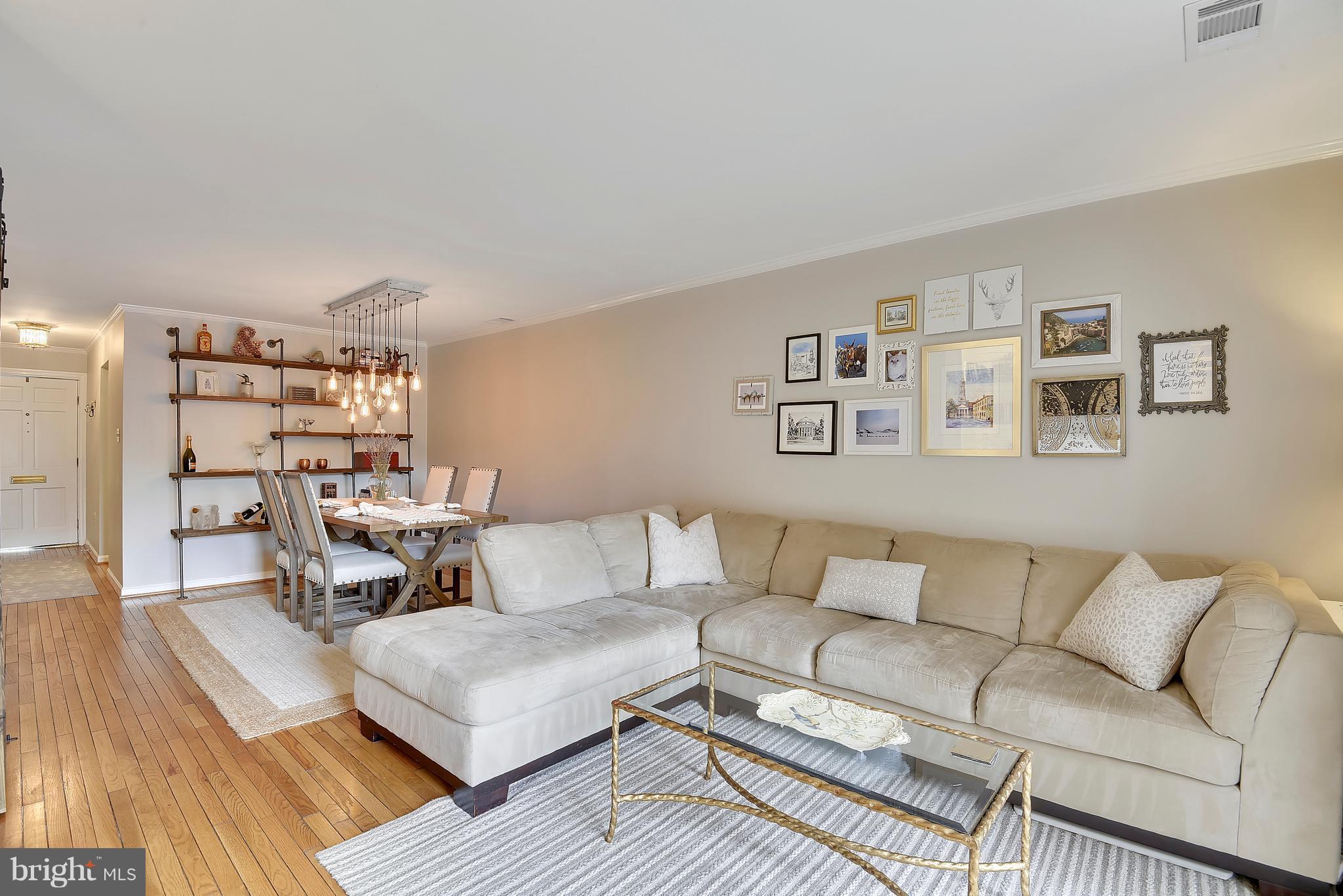 320 Commerce Street Alexandria, VA 22314 - Photo 11 of 30 Open Living & Dining Space