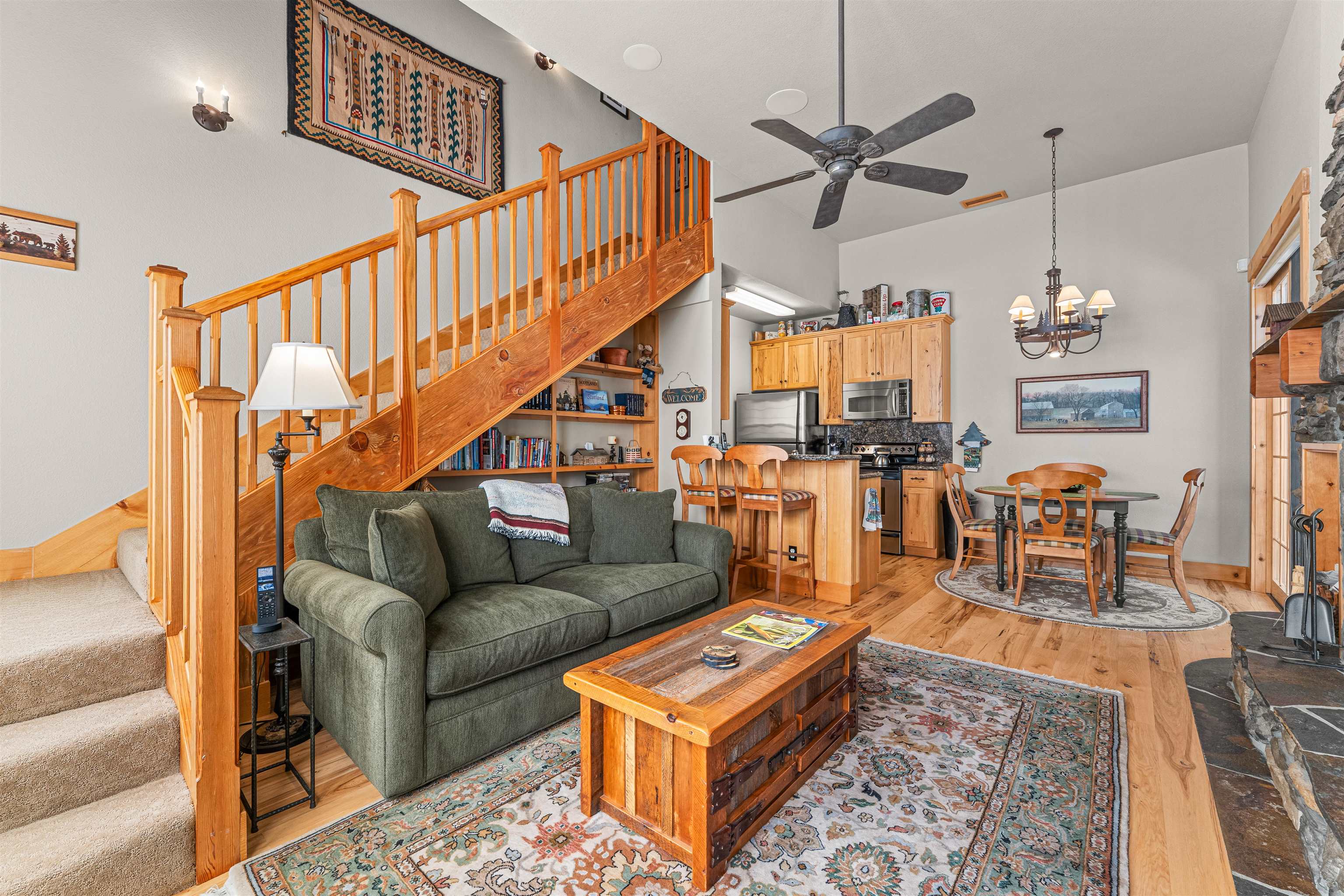 440 Valley Ranch Drive Clio, CA 96106 - Photo 23 of 50 a living room with furniture and a rug