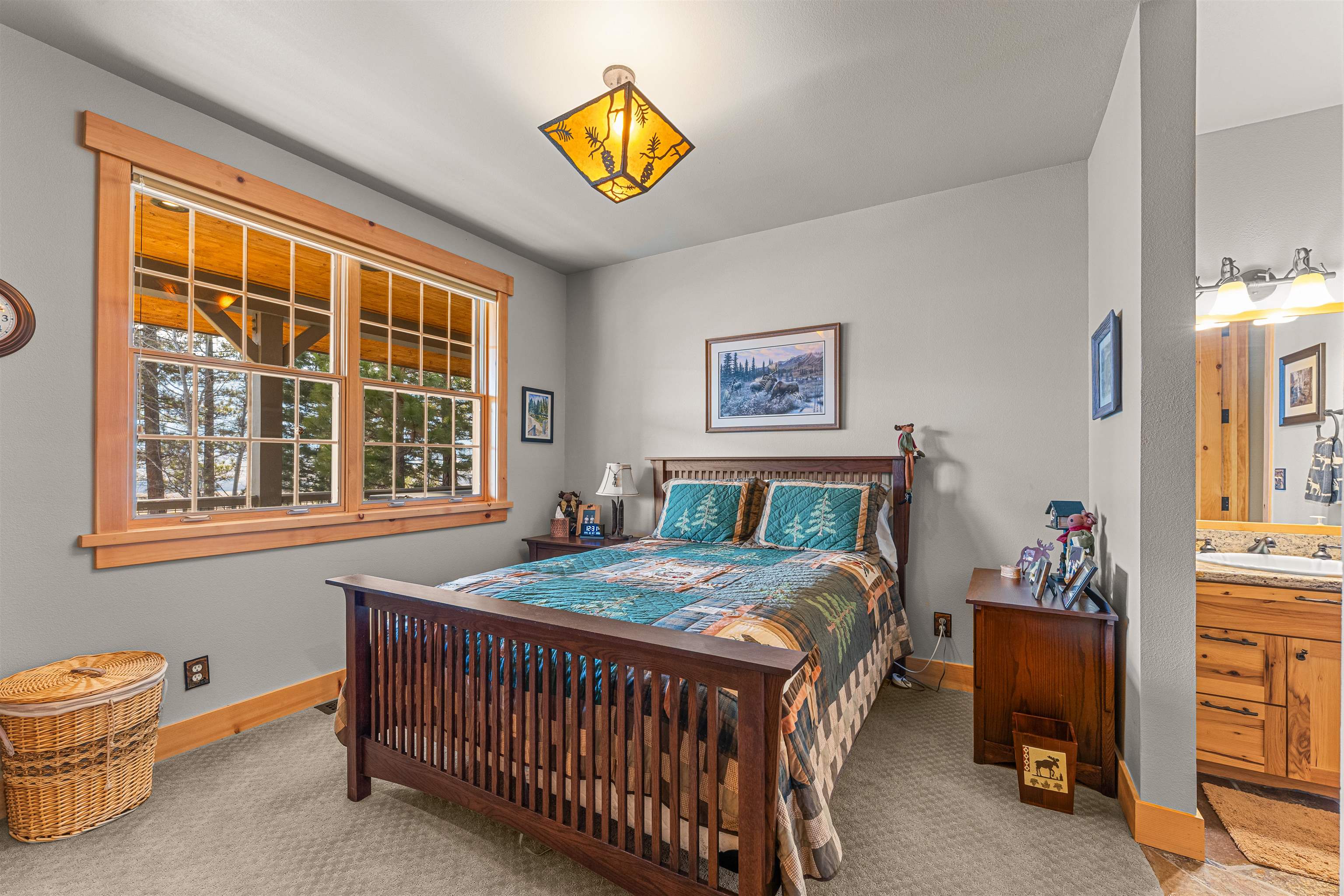 440 Valley Ranch Drive Clio, CA 96106 - Photo 10 of 50 a bedroom with a bed and a window