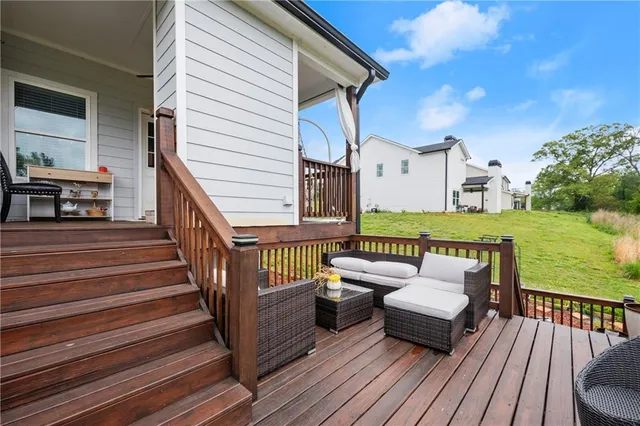 a view of deck with patio