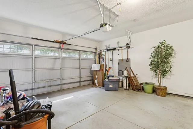 a view of an entryway with a lot of stuff