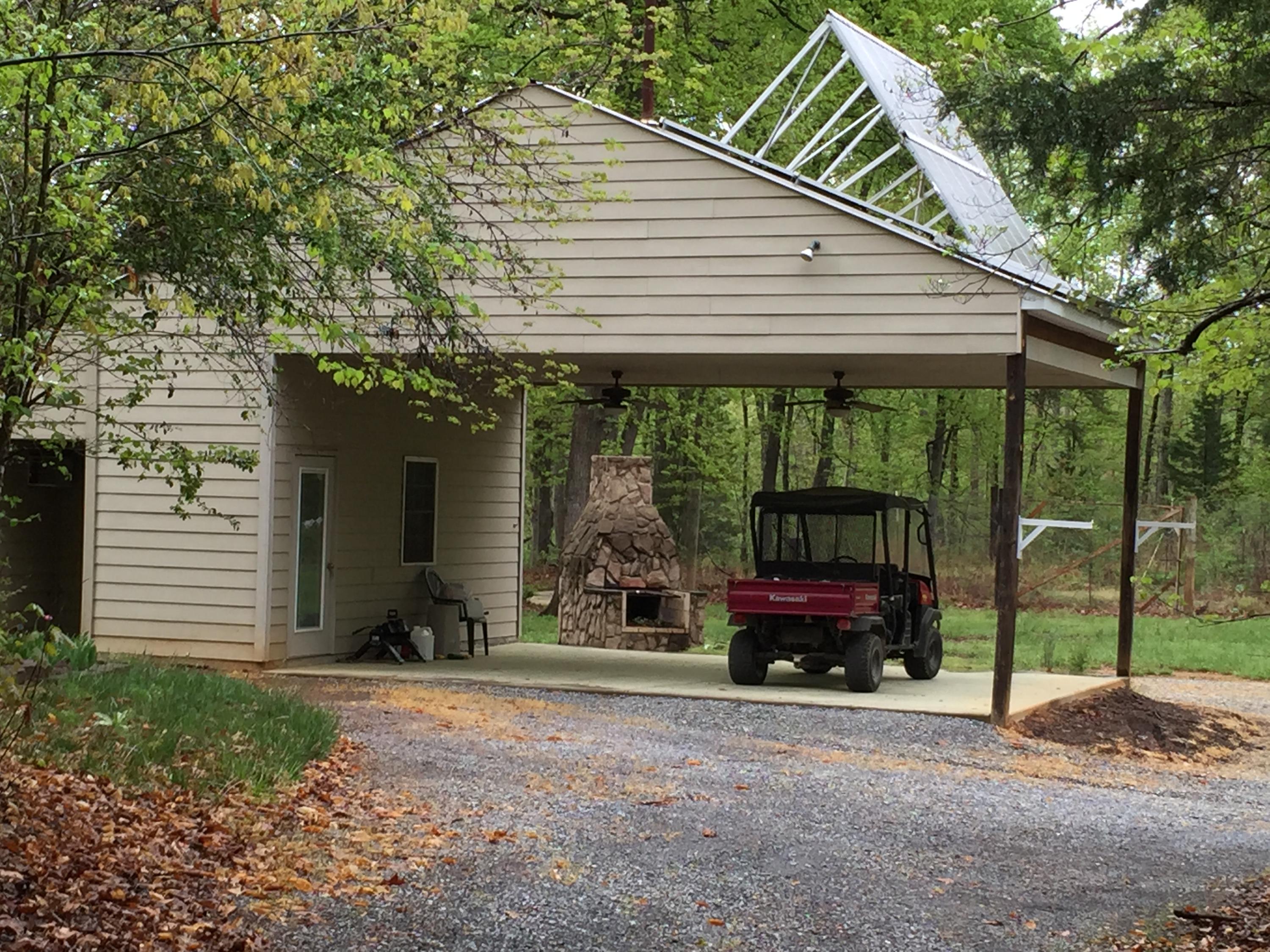 4560 White House Road Moneta, VA 24121 - Photo 4 of 17 a front view of a house with a yard