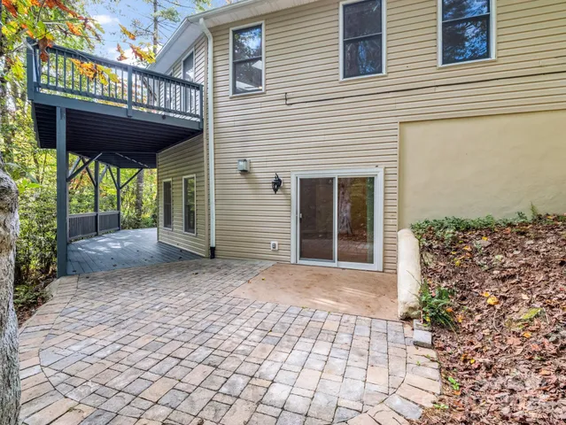 a view of a house with a porch