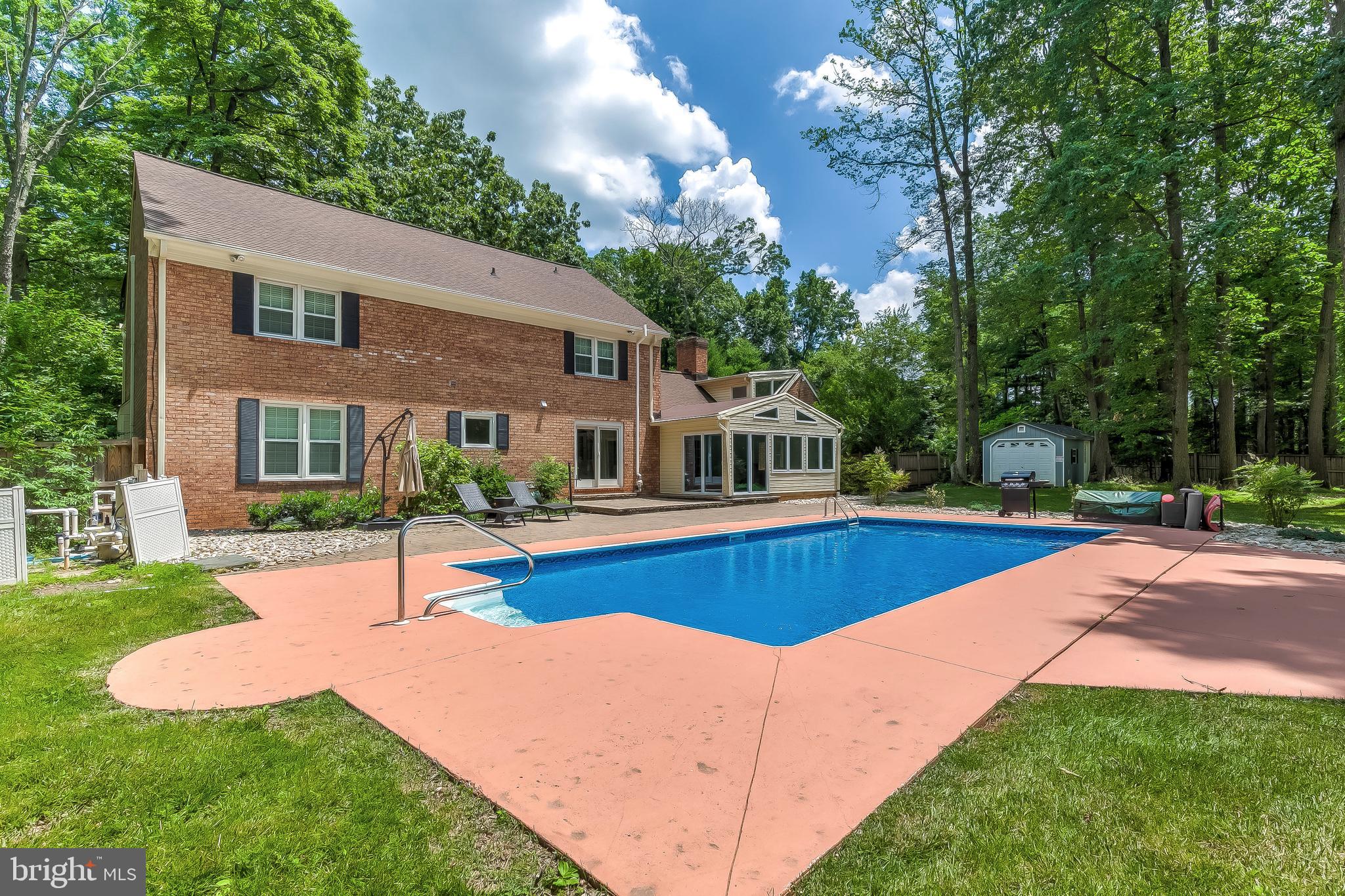 12500 Timber Grove Road Reisterstown, MD 21136 - Photo 70 of 89 Pool and terrace