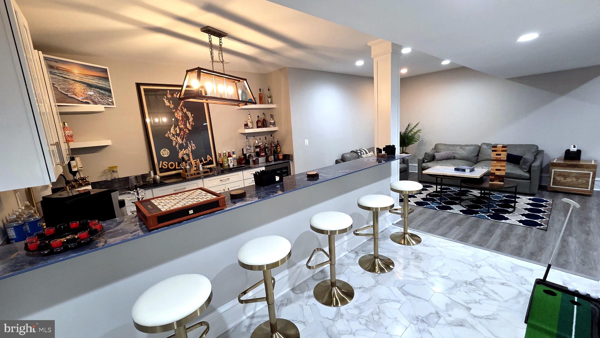 14612 Bristow Road Manassas, VA 20112 - Photo 6 of 12 Stylish bar area with modern flair.