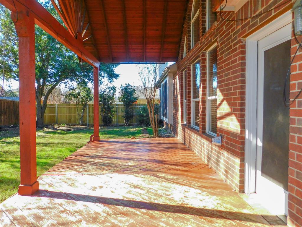 2724 Hereford Road Denton, TX 76210 - Photo 32 of 34 a view of backyard with green space