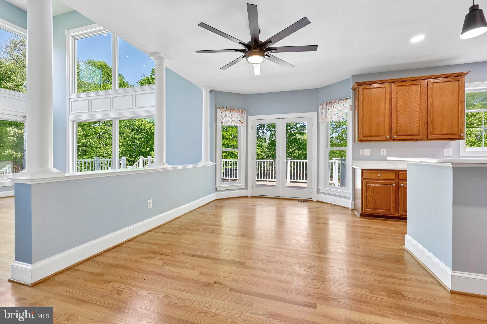 3519 Katrina Court Triangle, VA 22172 - Photo 24 of 101 a view of an empty room with a window and wooden floor