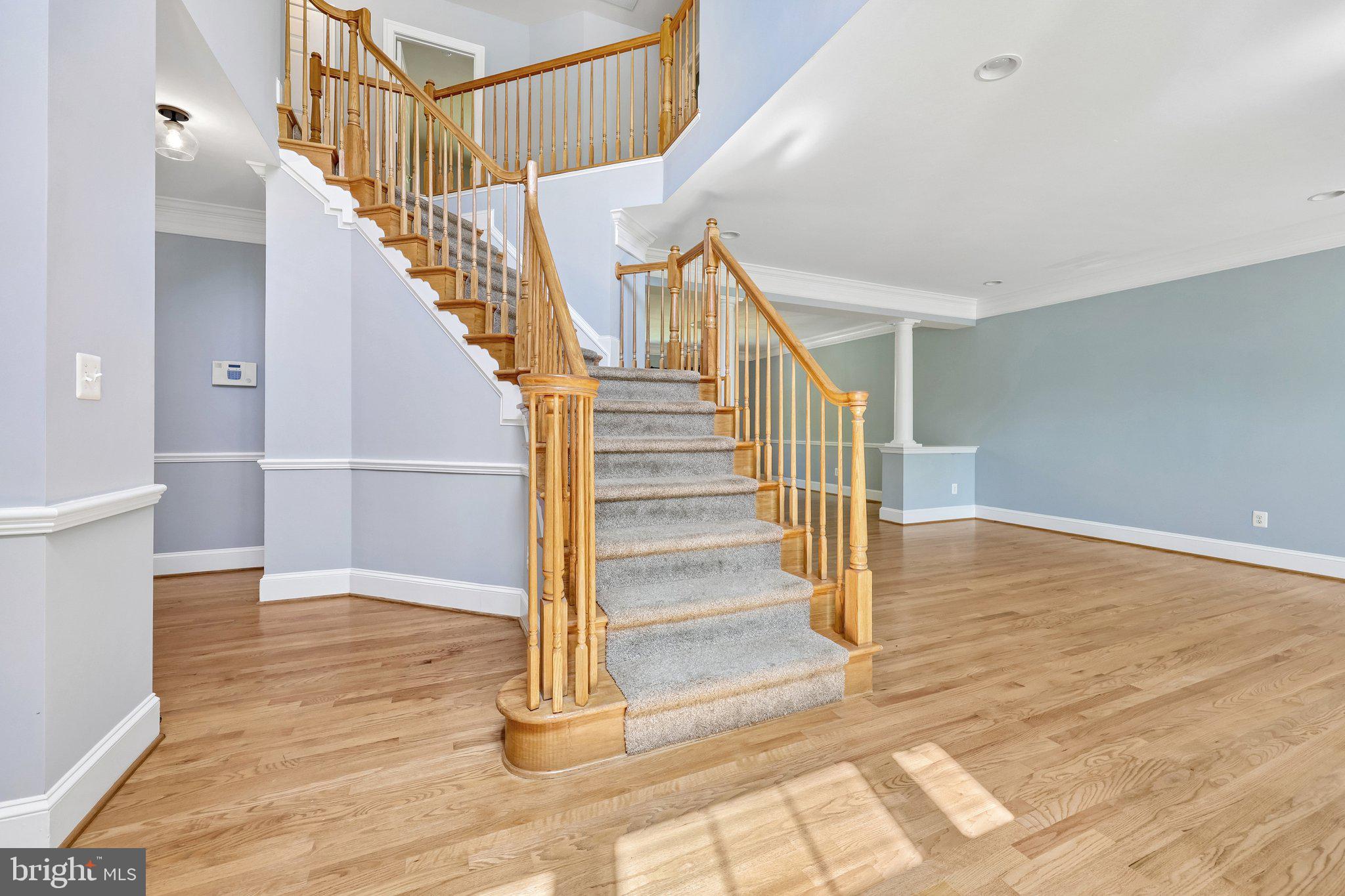 3519 Katrina Court Triangle, VA 22172 - Photo 6 of 101 a view of entryway and hall with wooden floor