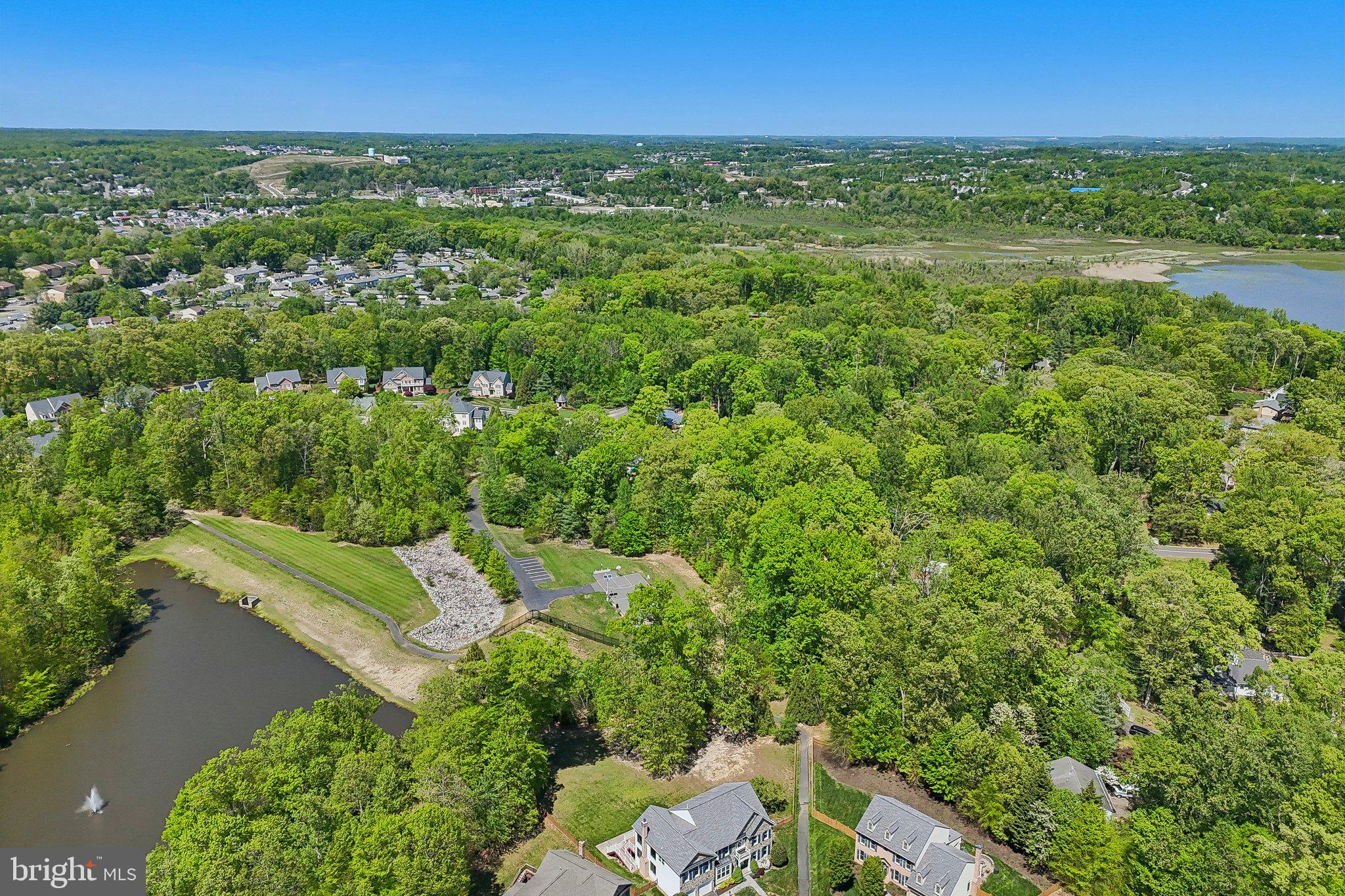 3519 Katrina Court Triangle, VA 22172 - Photo 90 of 101 a view of a city with lush green forest