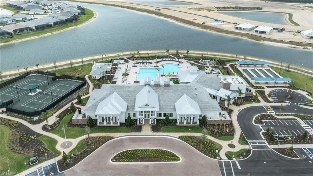 12404 Basalt Lane Alva, FL 33920 - Photo 44 of 50 an aerial view of a house with a swimming pool
