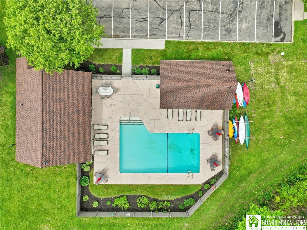 4406 West Lake Road, Unit 24 Chautauqua, NY 14757 - Photo 38 of 42 Heater community pool. Clubhouse has washrooms and