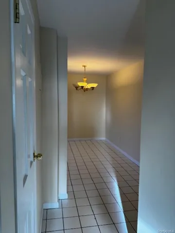 a view of empty room