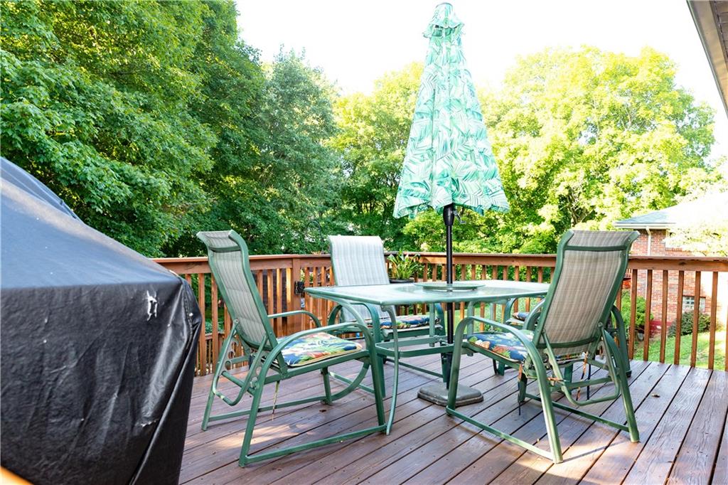 11322 McKee Road North Huntingdon, PA 15642 - Photo 21 of 25 Upper tier of the deck measures 16x12 just off the family room.