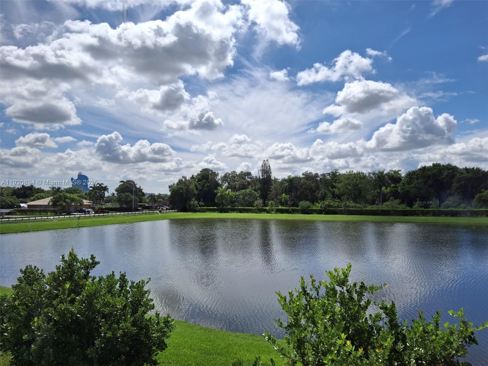 5896 Mustang Manor Davie, FL 33314 - Photo 4 of 14 a view of a lake with a city