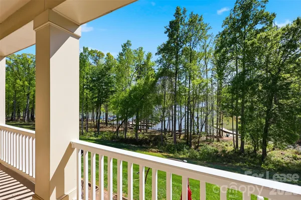 a view of a porch