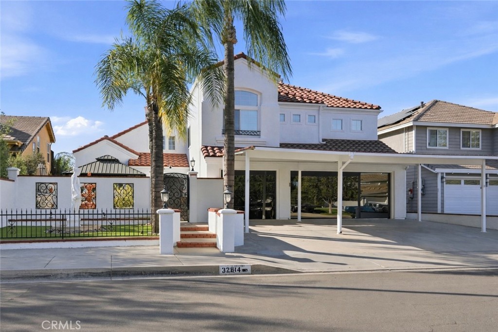 3-Car Garage and Gated Front Patio
