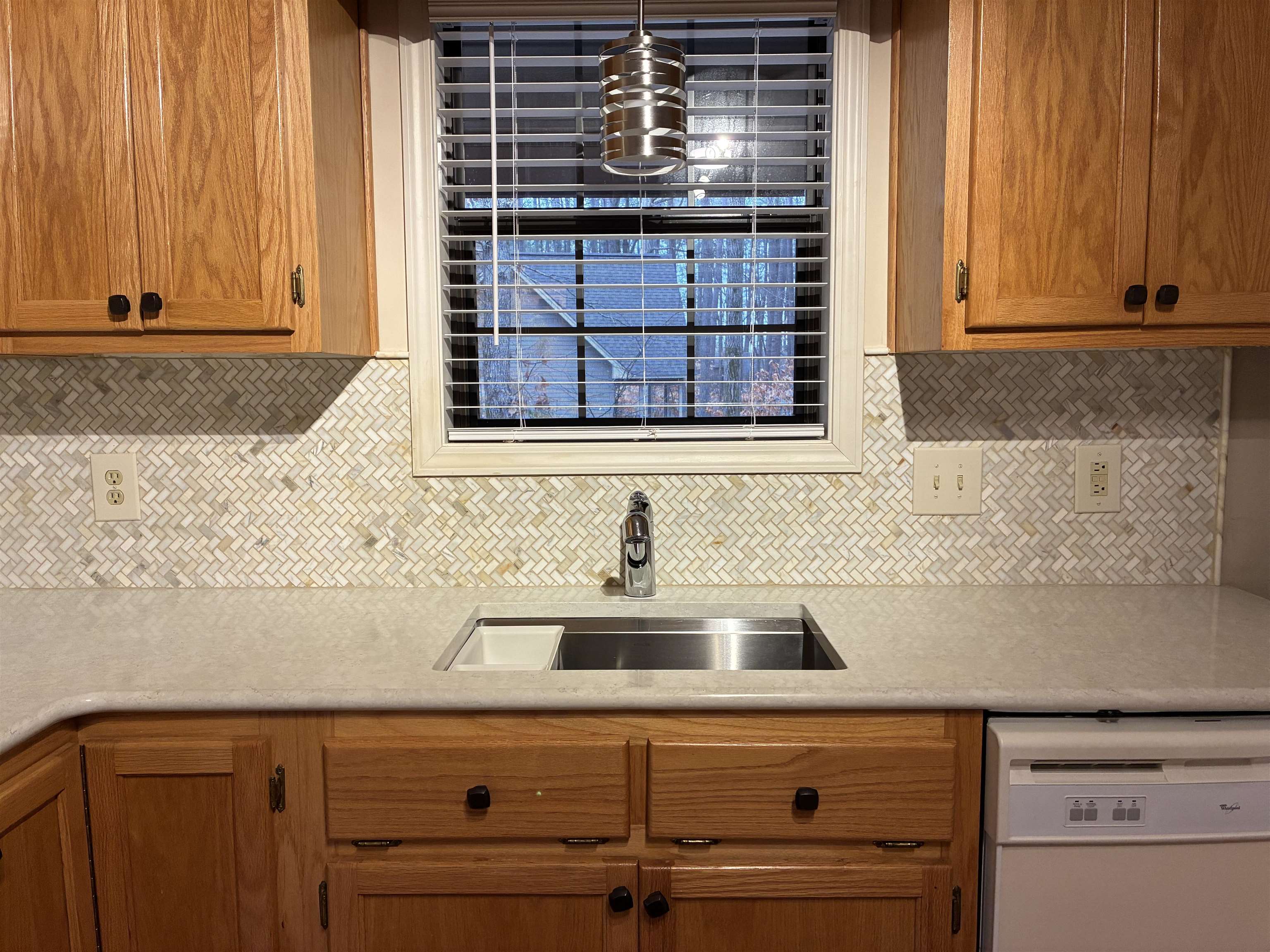 54 Whispering Lane Counce, TN 38326 - Photo 13 of 35 a kitchen with a sink and cabinets