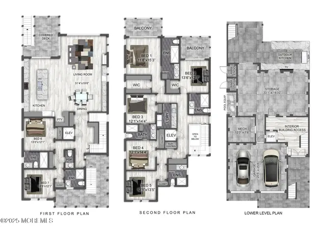 a view of a city with tall buildings