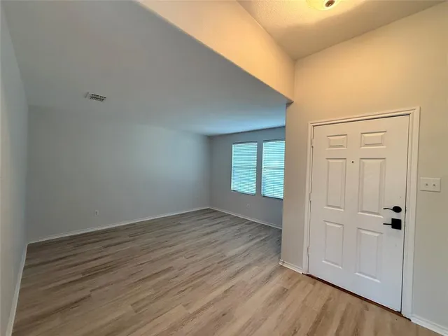 wooden floor in an empty room
