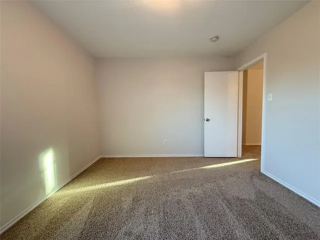 a view of empty room