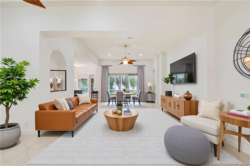 736 Southwest Pebble Lane Palm City, FL 34990 - Photo 7 of 54 Virtually Staged