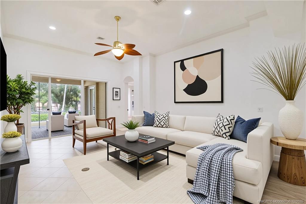 736 Southwest Pebble Lane Palm City, FL 34990 - Photo 9 of 54 Virtually Staged