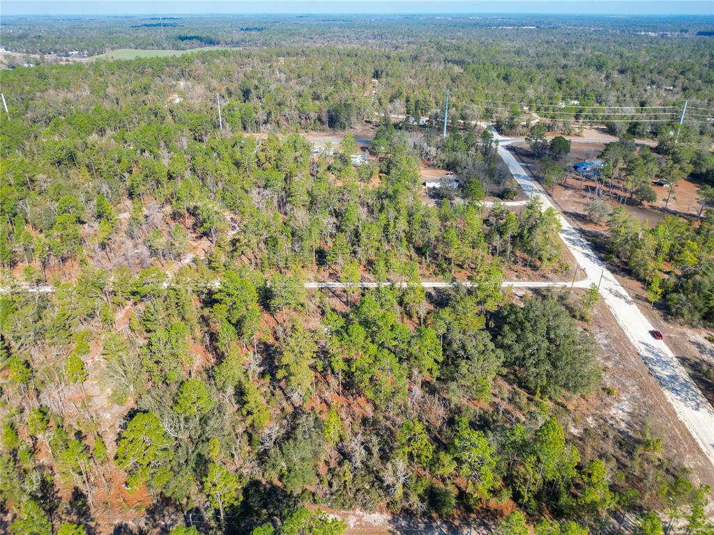 Tbd Northeast 58th Street Bronson, FL 32621 - Photo 20 of 22 an aerial view of residential houses with outdoor space and trees