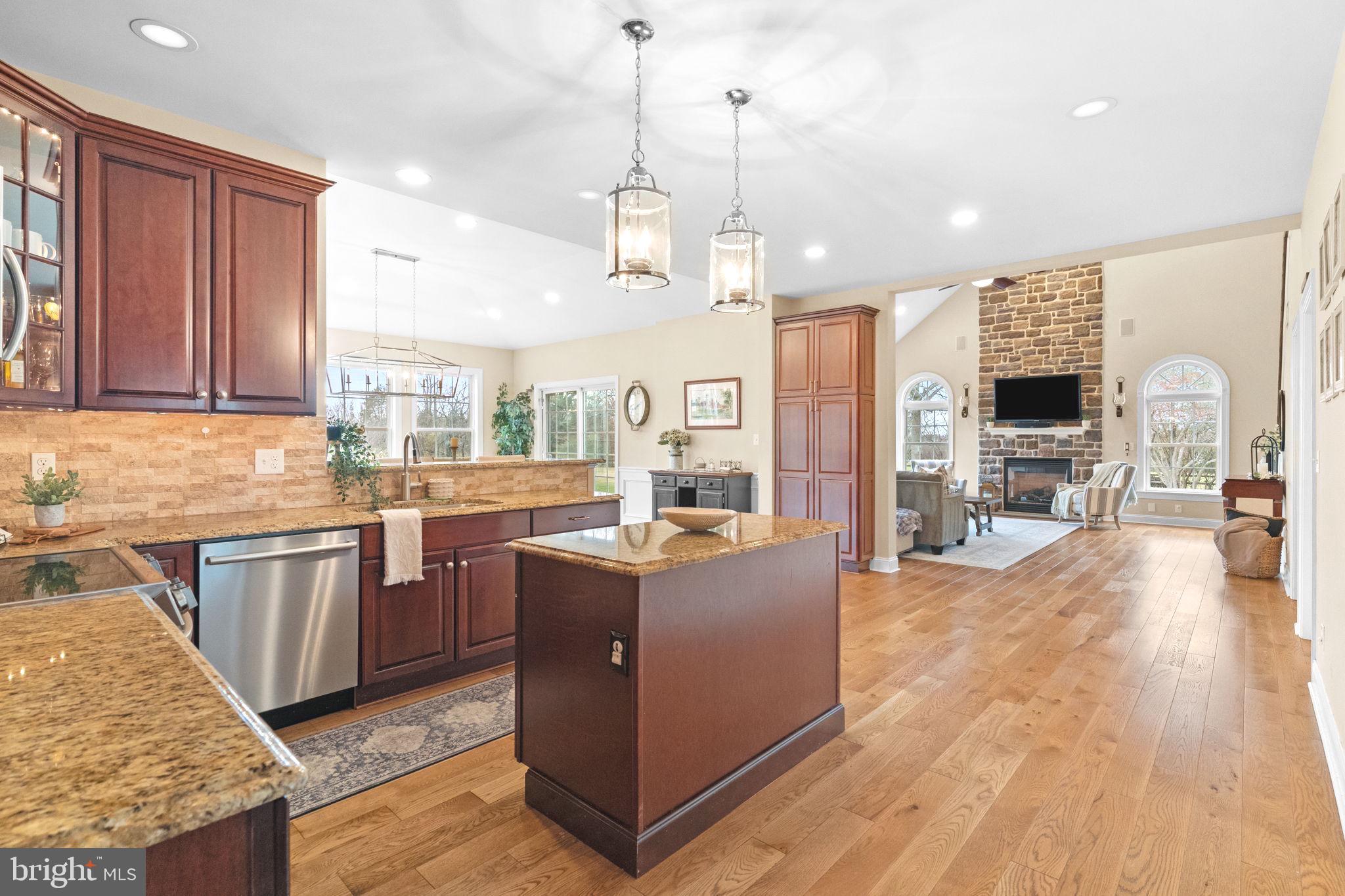 3320 Fisher Road Lansdale, PA 19446 - Photo 20 of 65 a view of a kitchen with stainless steel appliances granite countertop a stove and refrigerator