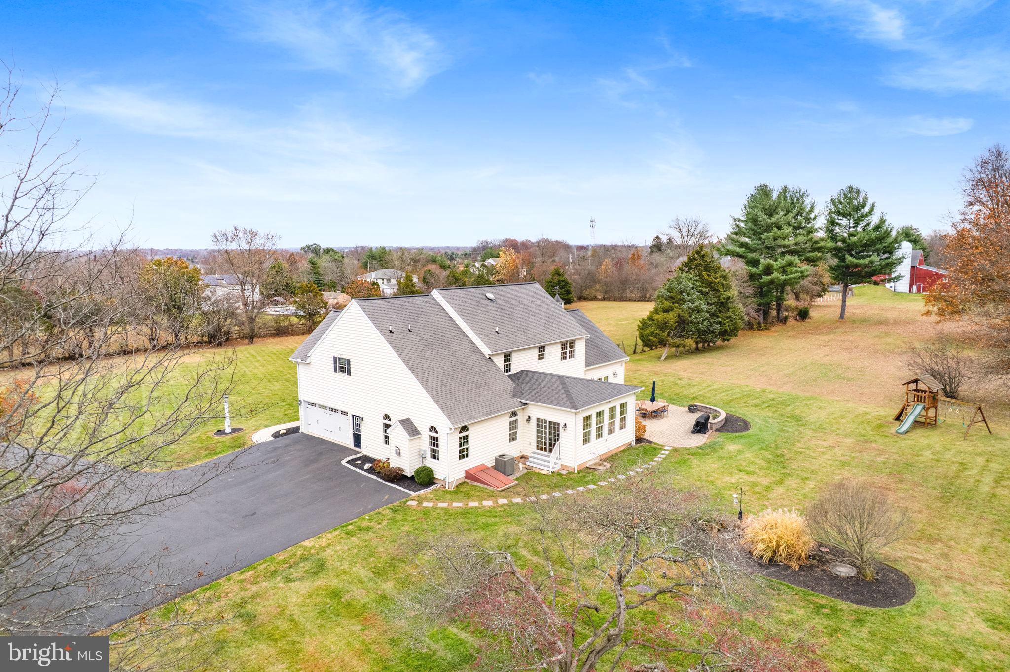 3320 Fisher Road Lansdale, PA 19446 - Photo 3 of 65 an aerial view of a house with a yard basket ball court and outdoor seating