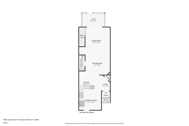 $424,900 | 4065 Crystal Lake Drive, Deerfield Beach, FL 33073