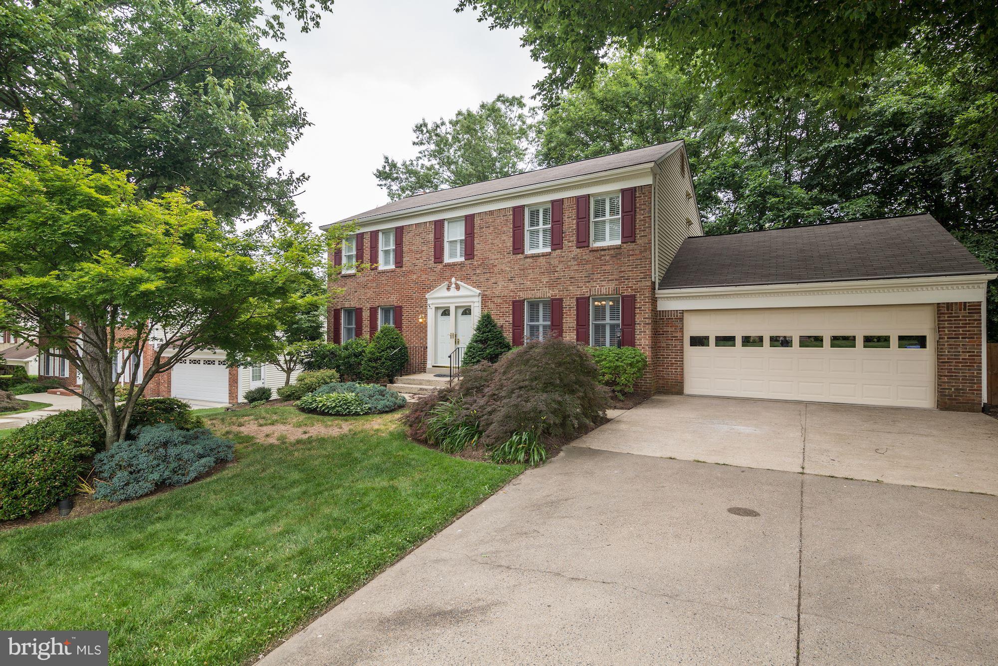 7317 Jenna Road Springfield, VA 22153 - Photo 1 of 30 Brick Front Colonial w/ 2 car garage