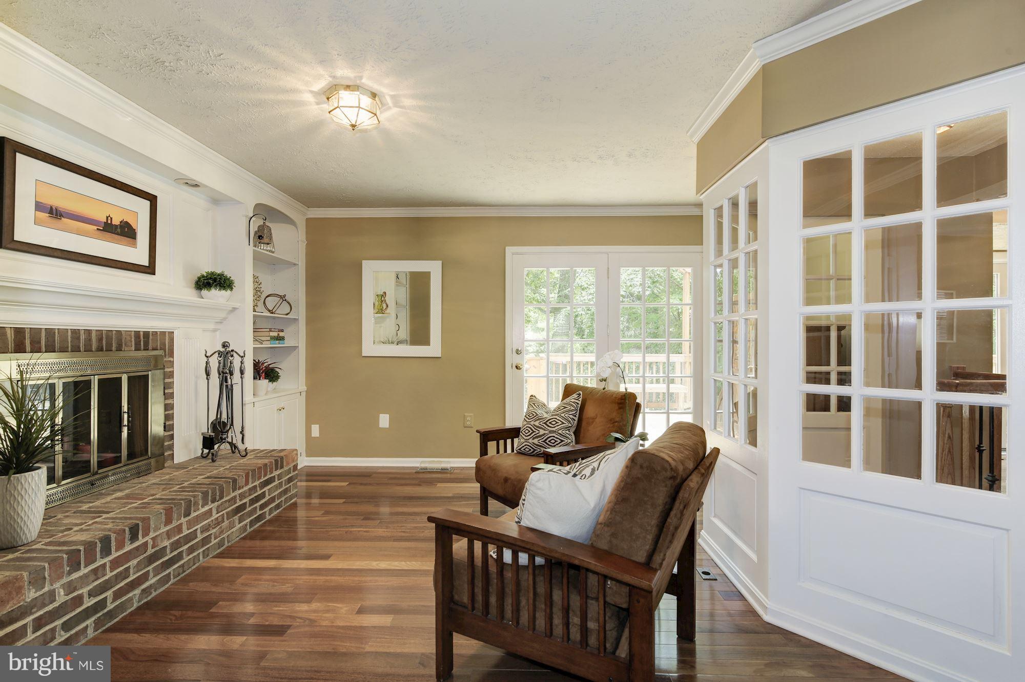 7317 Jenna Road Springfield, VA 22153 - Photo 10 of 30 Second set of doors to deck off the family room