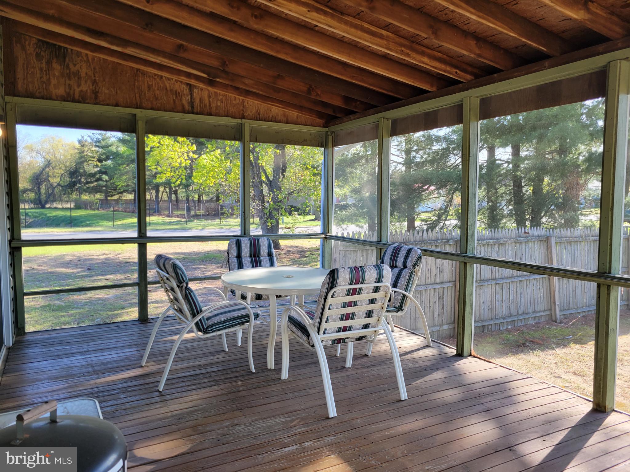 422 Apple Road Beverly, NJ 08010 - Photo 25 of 29 Large Screened In Back Porch w pretty views